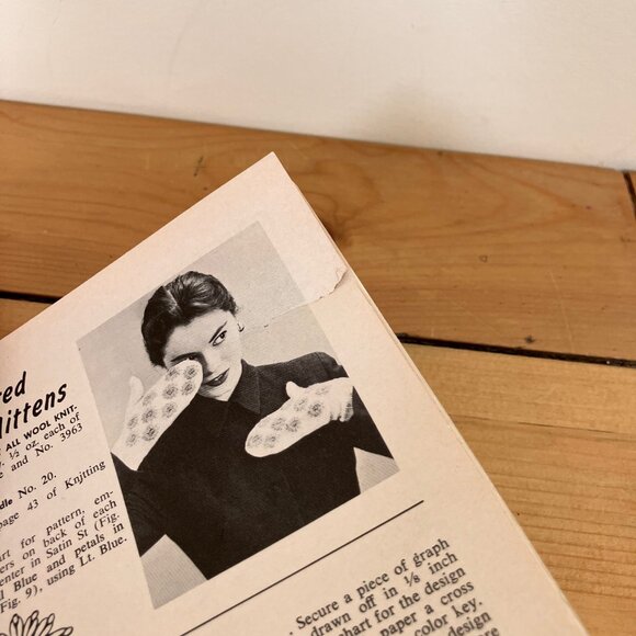 Learn How Book Needlecrafts Knitting Crochet 170-B Coats & Clark Revised 1971 - Picture 2 of 6